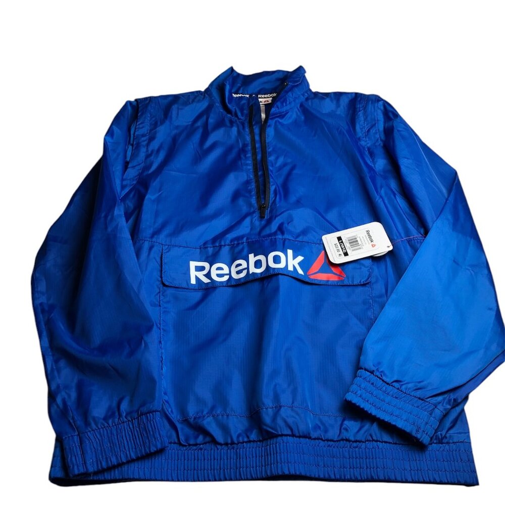 Reebook Pullover Windbreaker Jacket Size 10/12